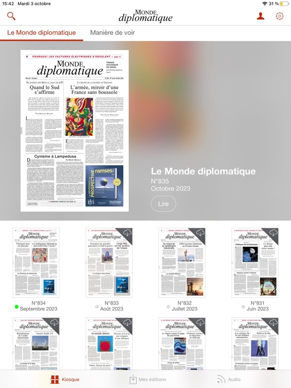 Screenshot #4 pour Le Monde diplomatique