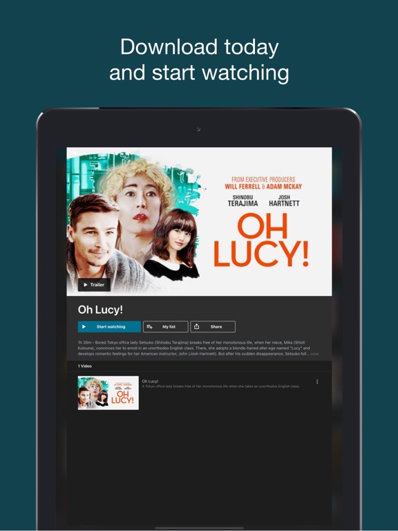 Film Movement Plus iPad screenshot 5 - Entertainment app
