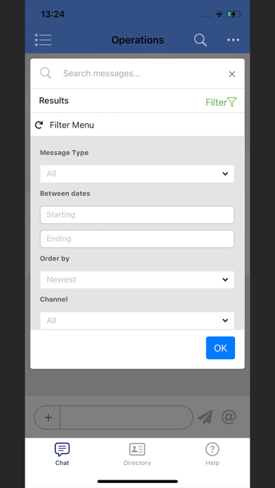 HS BID SECURE COMMS Screenshot