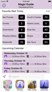 magic guide: disneyland paris iphone screenshot 1