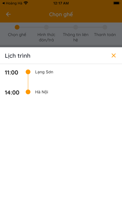 Hoàng Hà Limousine Screenshot