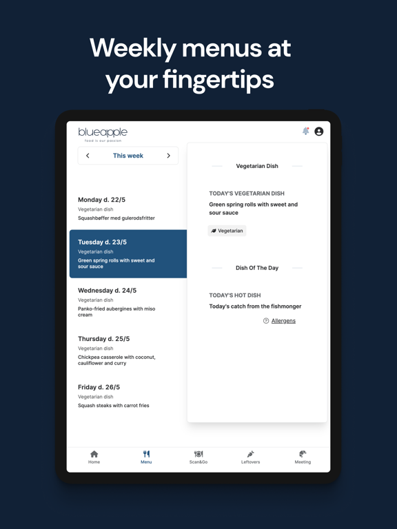 Screenshot #5 pour Blue Apple Workplace Catering