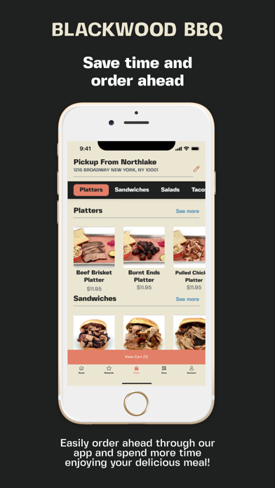 Blackwood BBQ App Screenshot