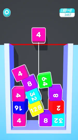 Jelly Merge 4096! Relax Puzzle screenshot 2