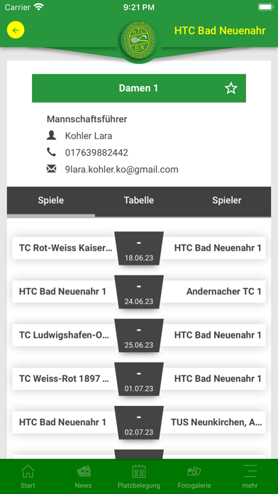 HTC Bad Neuenahr Screenshot