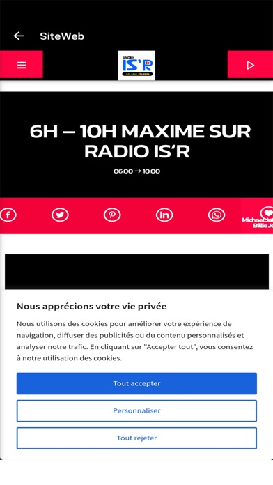 Radio IS'R Screenshot 3 - AppWisp.com Radio IS'R Screenshot 3 - AppWisp.com