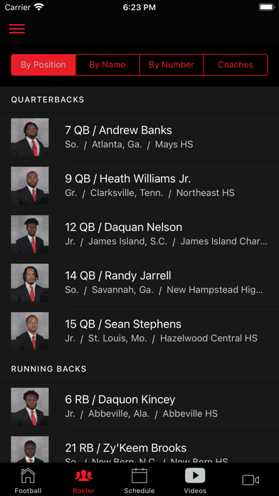 Clark Atlanta Athletics Screenshot