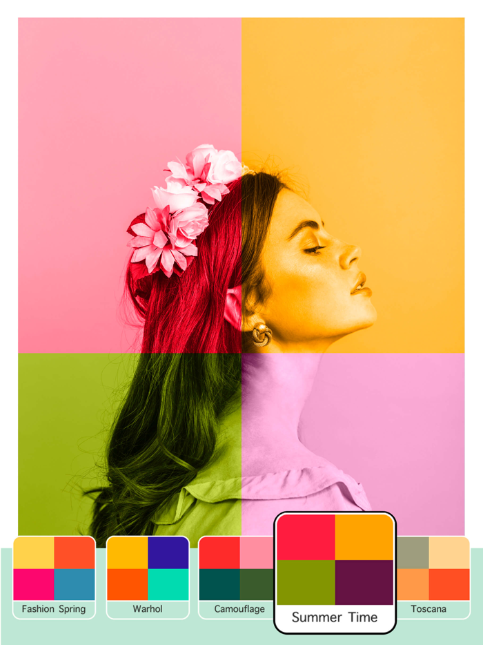 Pop Art filters and effects