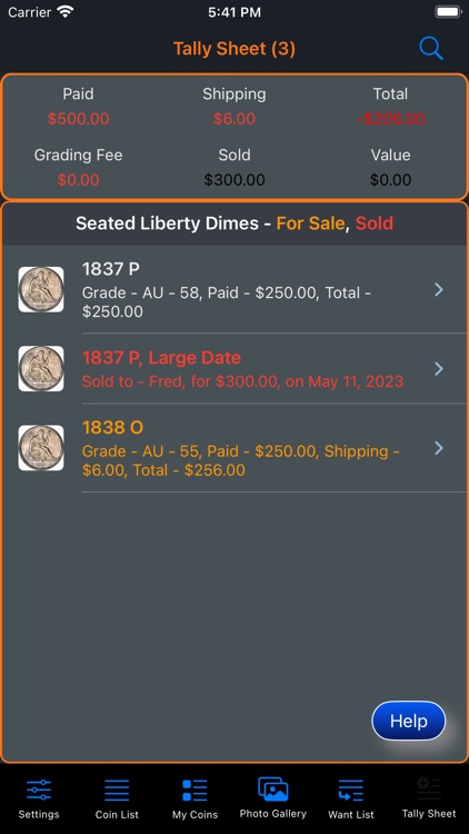 Seated Liberty Dime screenshot-8