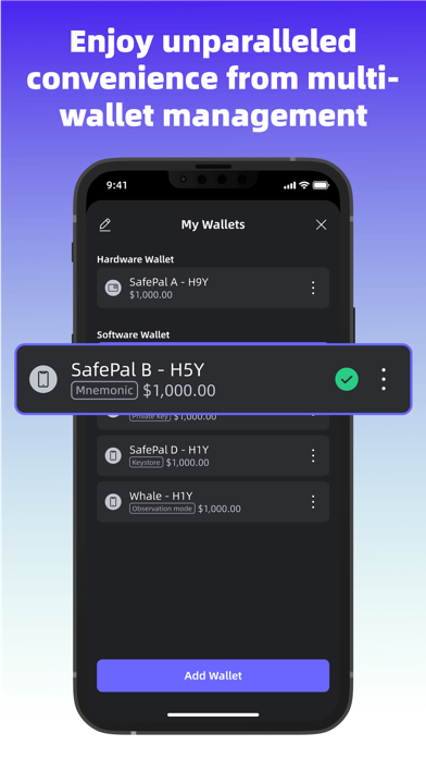 SafePal: Crypto Wallet BTC NFT Screenshot