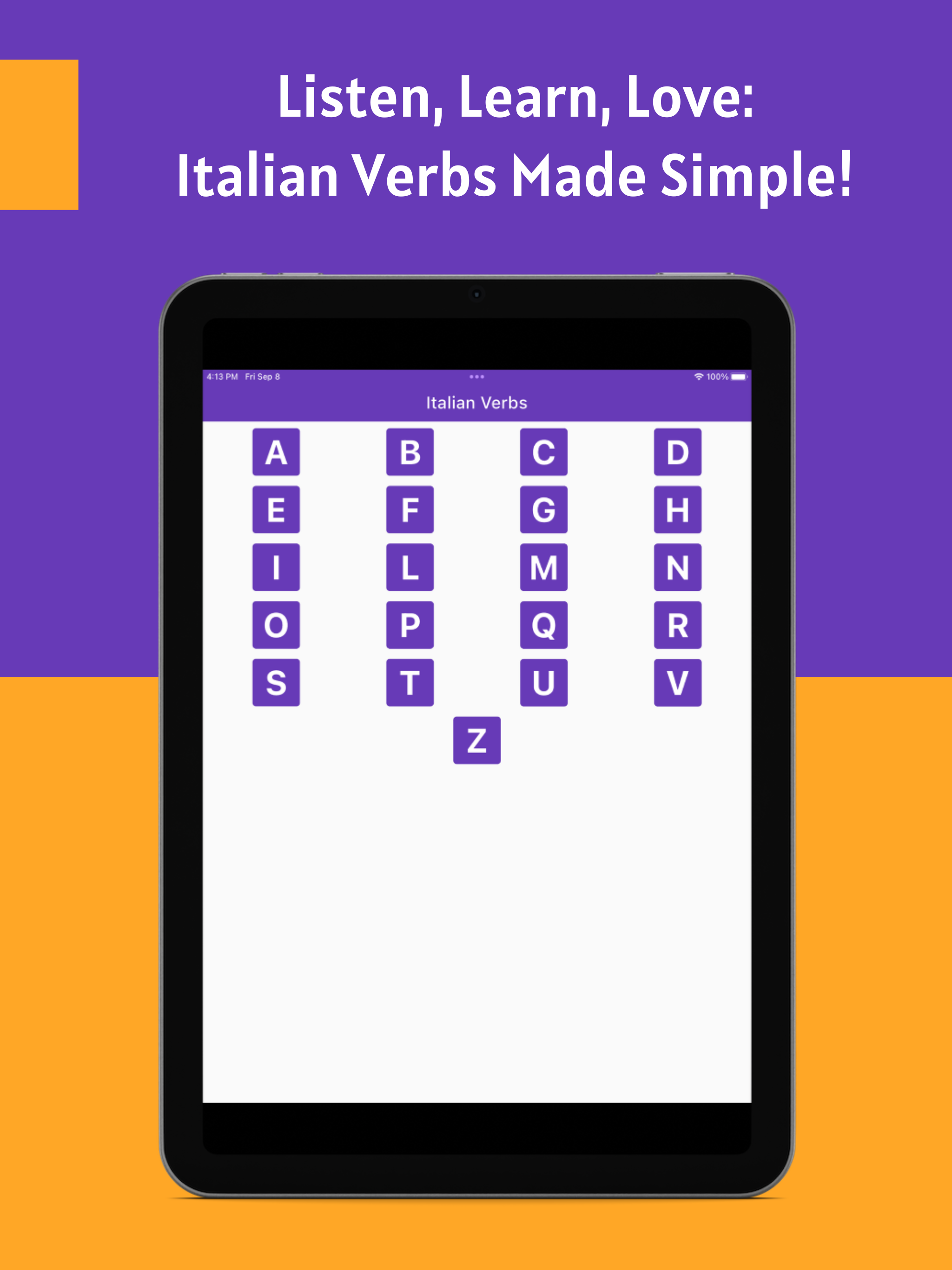 Italian Verbs App