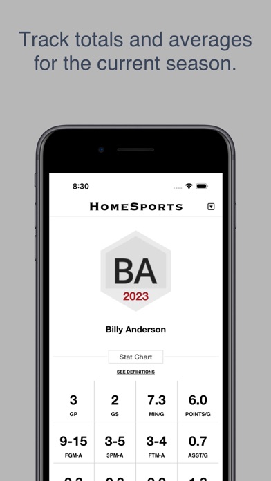 HomeSports Screenshot