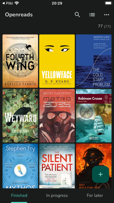 Openreads Screenshot