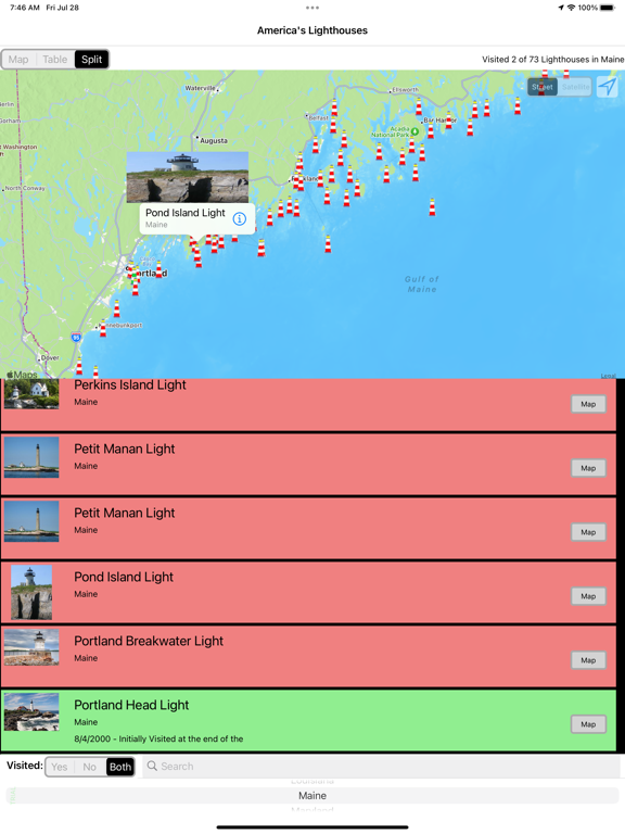 Screenshot #4 pour America's Lighthouses