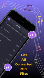video to mp3 convertor iphone screenshot 2