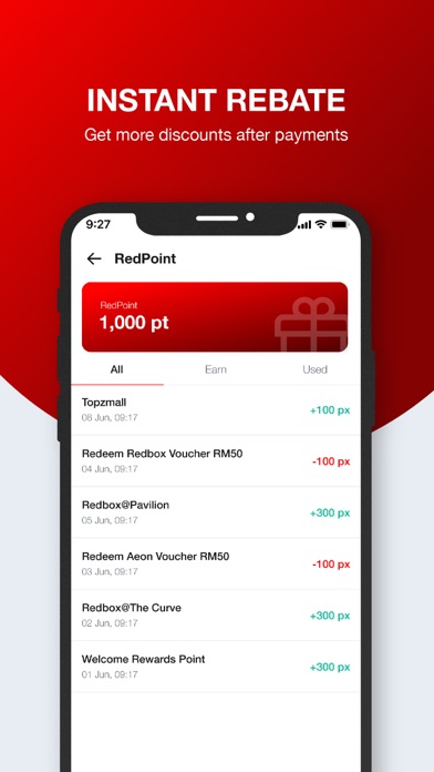 Redpay - eWallet Malaysia Screenshot