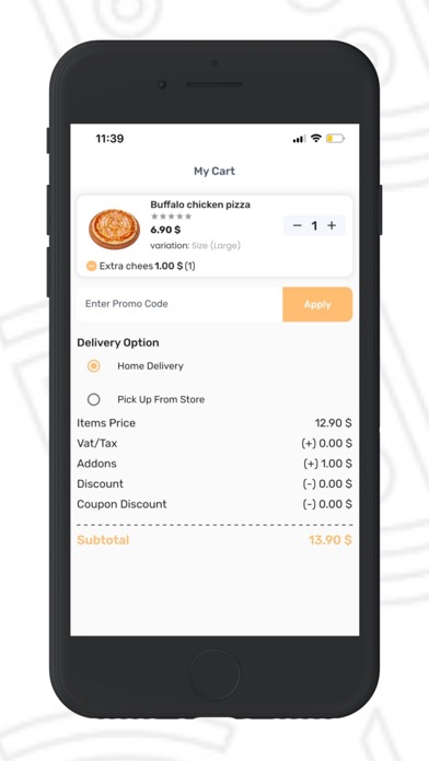 Juusto Pizzeria Screenshot