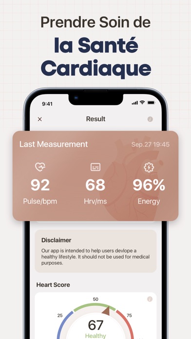 Screenshot #3 pour Health Mate:Vie&Santé du Coeur
