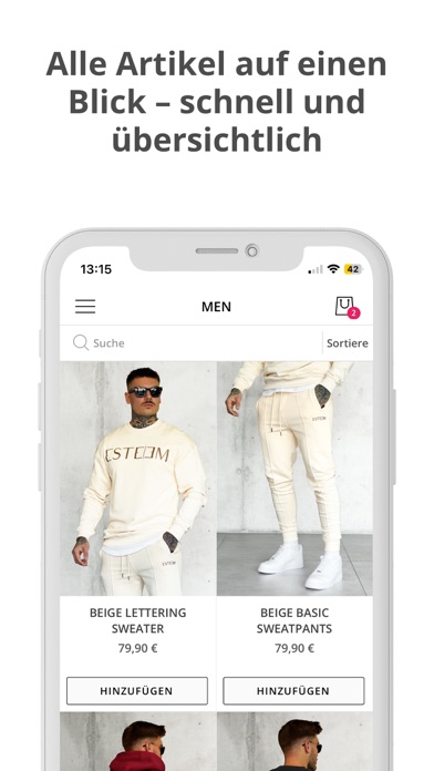 ESTEEM Clothing Screenshot
