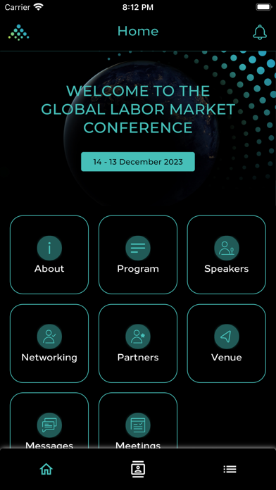 Global Labor Market Conference Screenshot