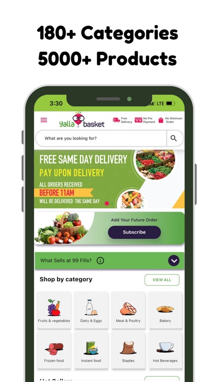 Yalla Basket: Grocery Delivery screenshot-5