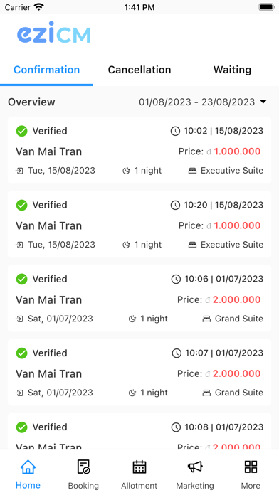 TravelLink Hotel Partner Screenshot