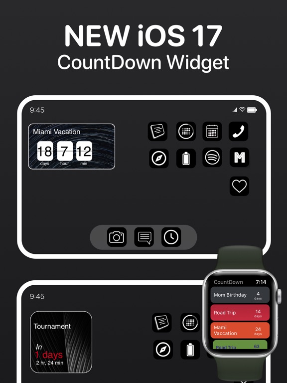 Screenshot #5 pour Countdown widget : Day Counter