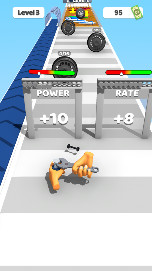 #10. Wheel Power 3D (iOS) 由: Alp Gurbuzer