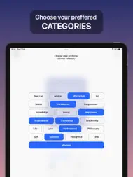 Widget Quotes ipad bilder 3