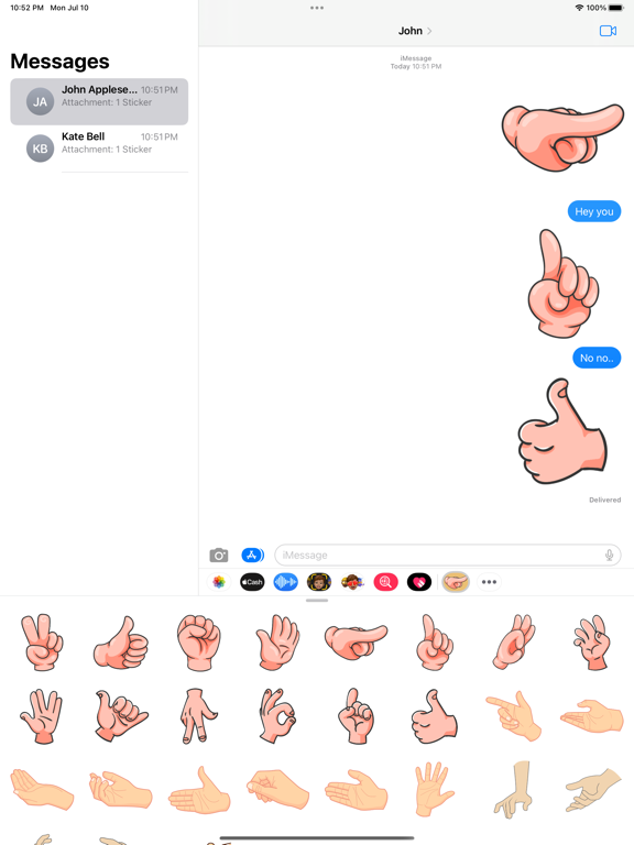 Screenshot #6 pour Handy Emotions Stickers