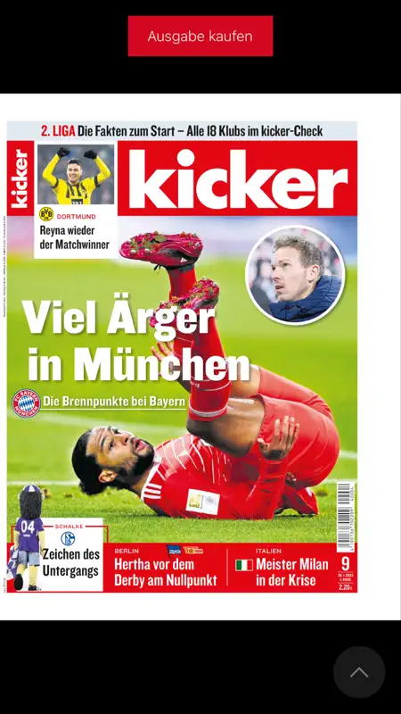 kicker eMagazine screenshot 2 of 4