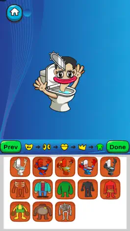 Game screenshot Mix Toilet Monster Makeover hack