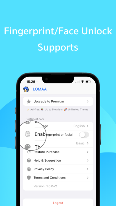 Money Tracking - Lomaa Screenshot