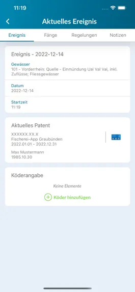 Game screenshot Fischerei-App Graubünden hack