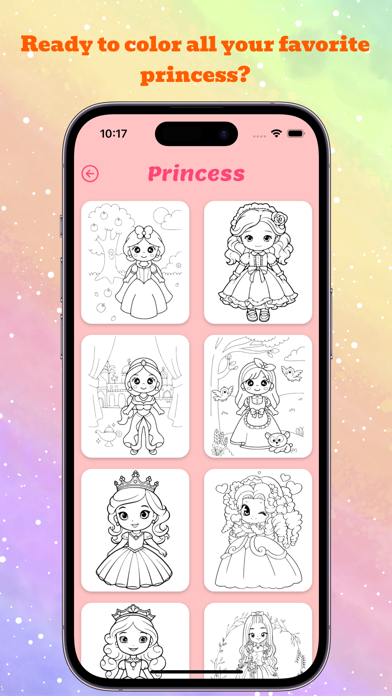 Coloring Pages: Princess Screenshot