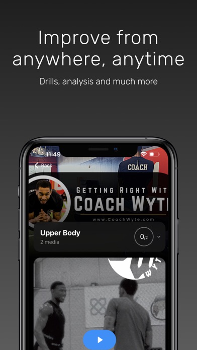 Coach Wyte Screenshot