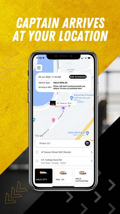 Hala Cabs Screenshot