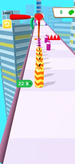 Game screenshot Candle Stack 3D - Craft Runner apk