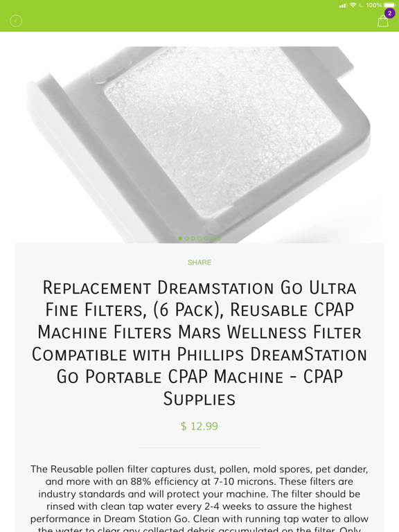 Screenshot #6 pour CPAP Supplies