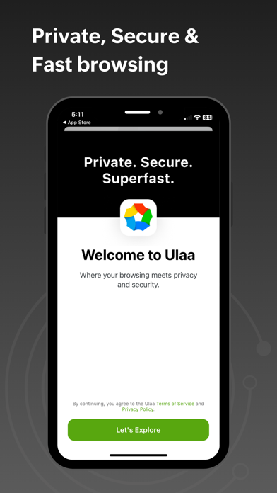 Ulaa Browser Screenshot