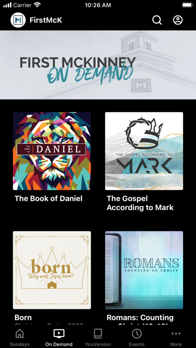 First McKinney Baptist Church Screenshot