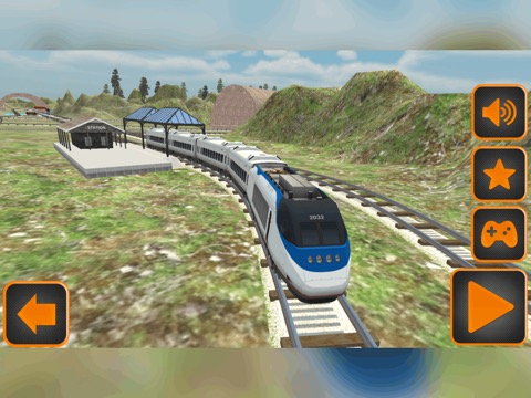 本物の電車の運転ゲームシミュレーション3Dのおすすめ画像1