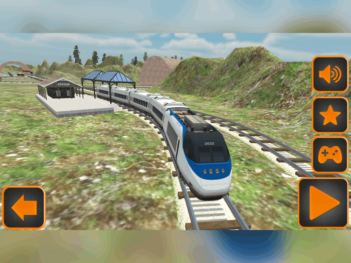 Real Train Driving Game Sim 3d