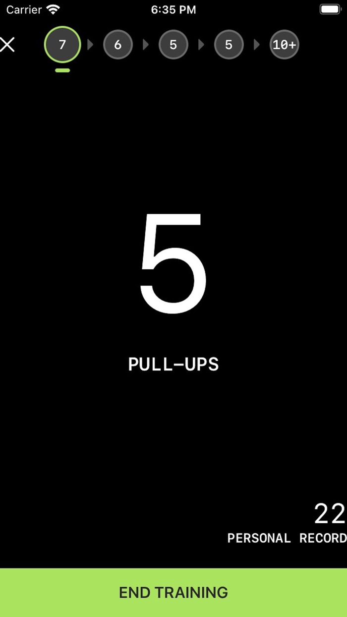 Pull Ups 30 - Fitness Trainer