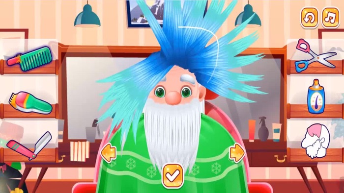 123Games Santa Haircut