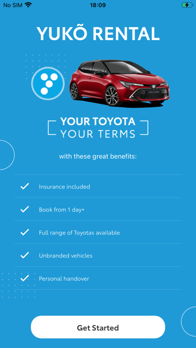 YUKO - Toyota Car Club Screenshot