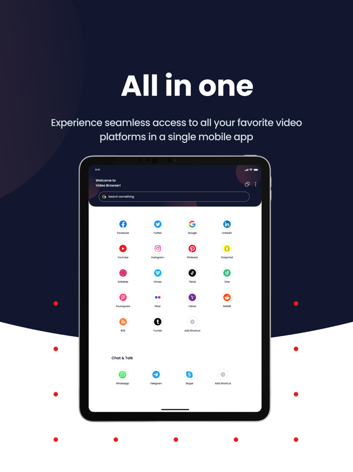 PTube - Video Lite, block ads