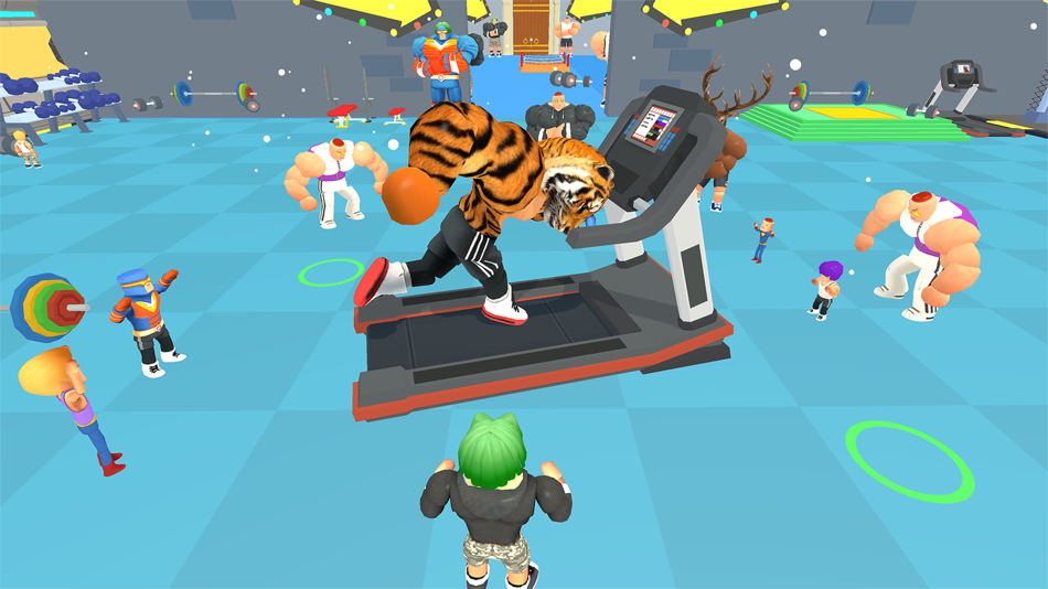 #4. Gym Lifting Hero: Muscle Up (iOS) 由: Ngo Hanh