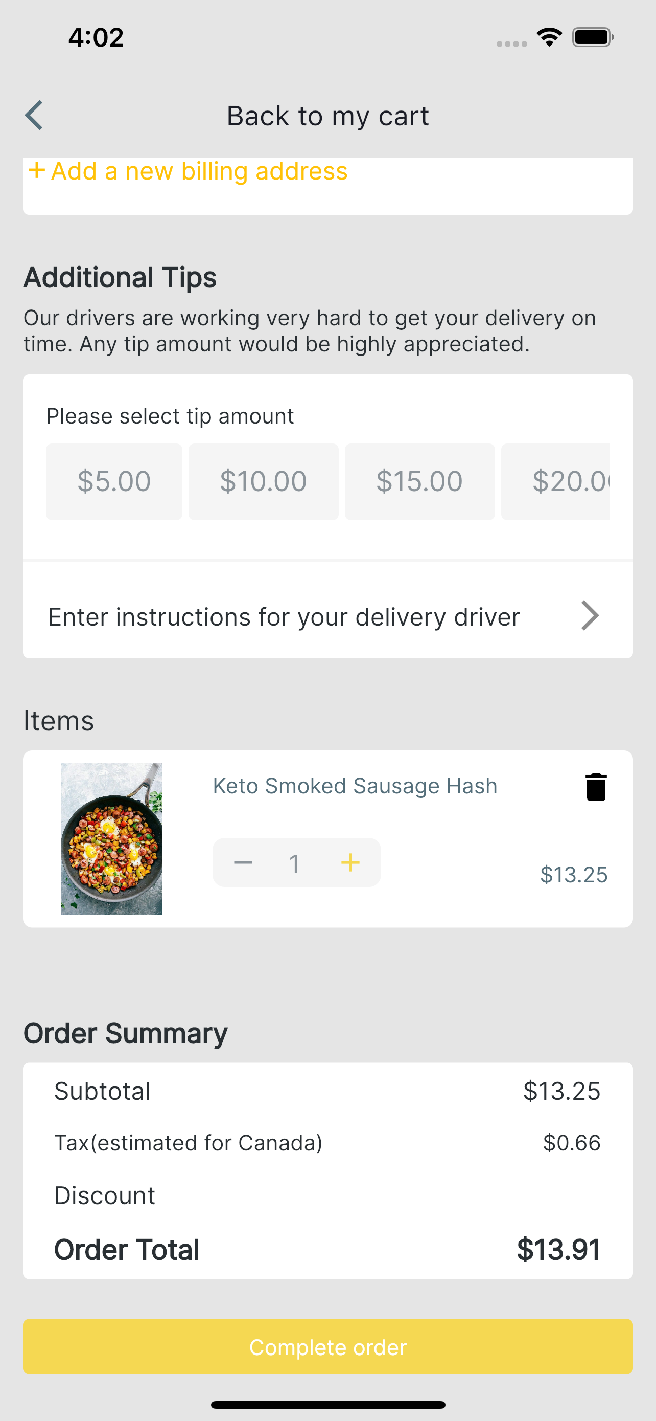 All Your Meals GTA