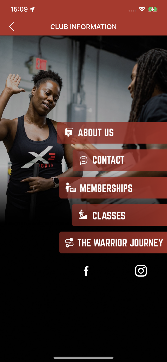 X3 Sports Member App